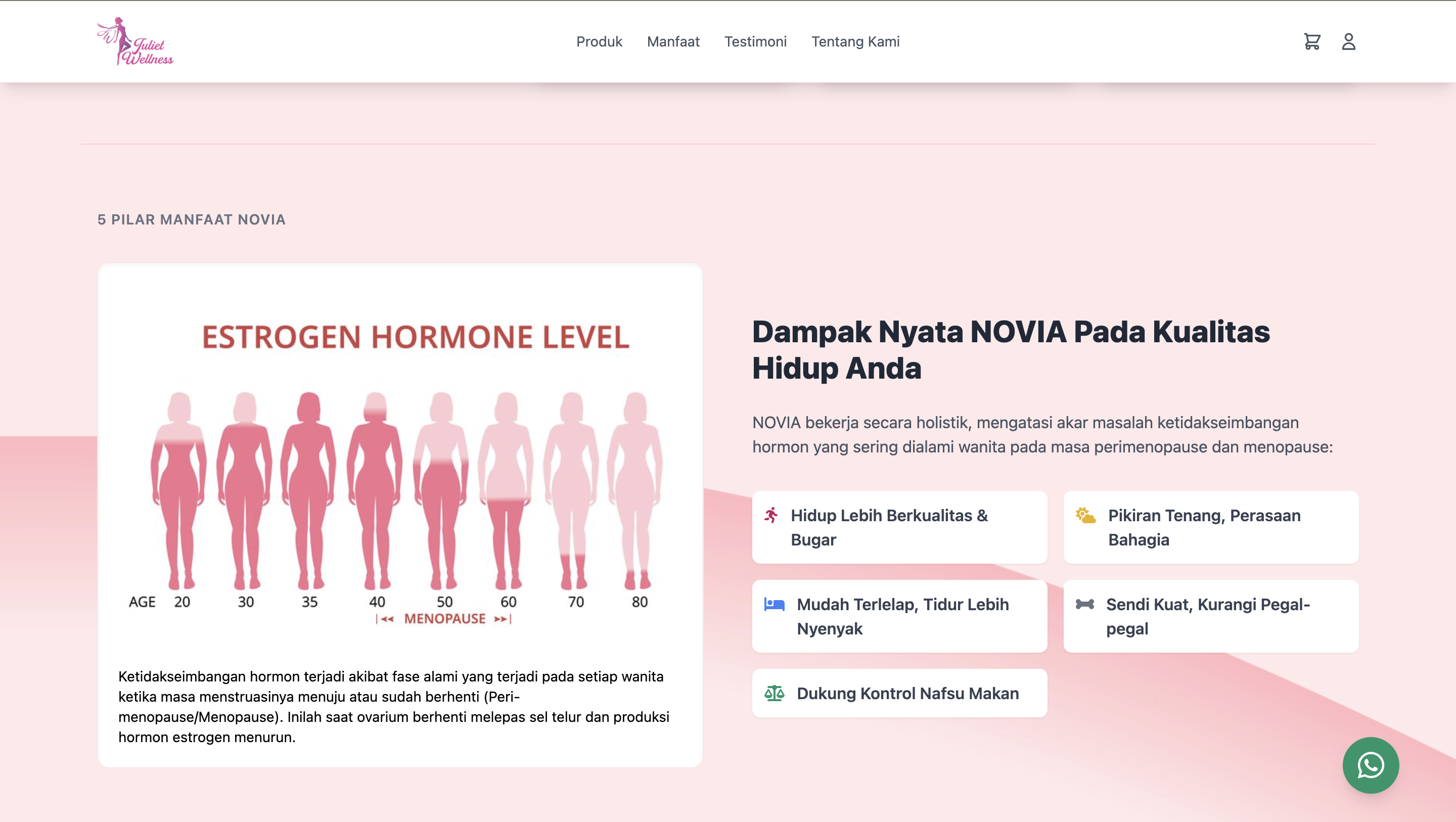 Screenshot Juliet Wellnes bagian 3