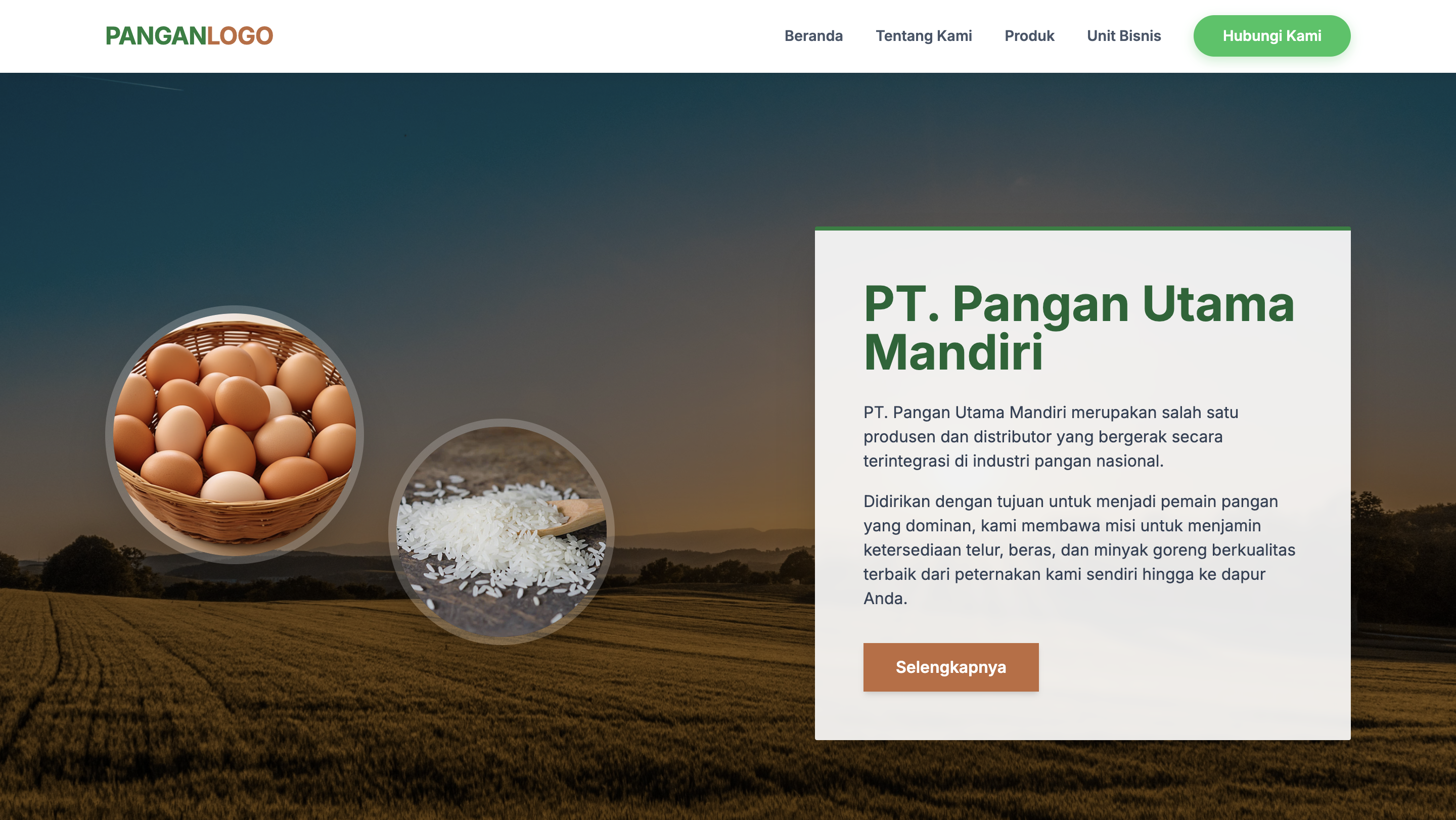 Screenshot PT. Adara Annora bagian 1